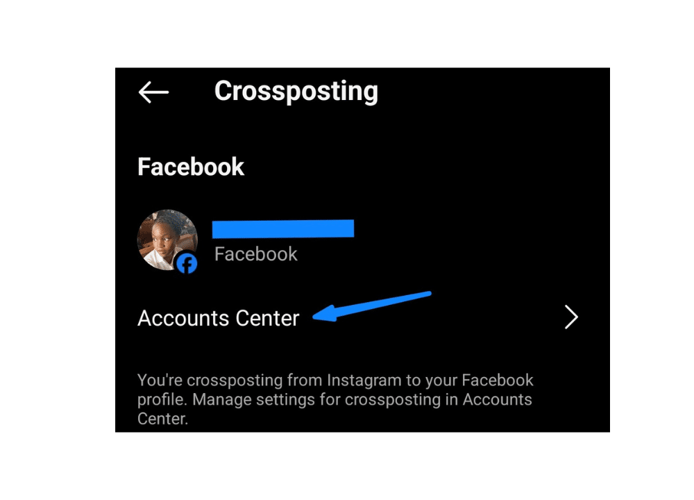 Guide to resolving crossposting problem from Instagram to Facebook