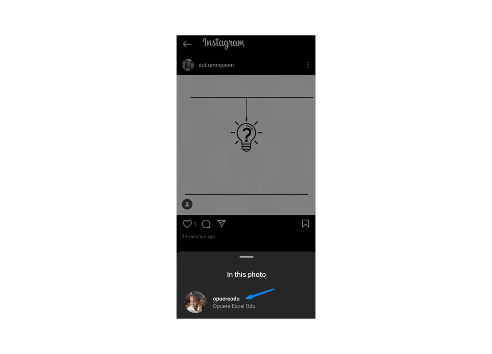 Steps to remove unwanted tags on Instagram posts.