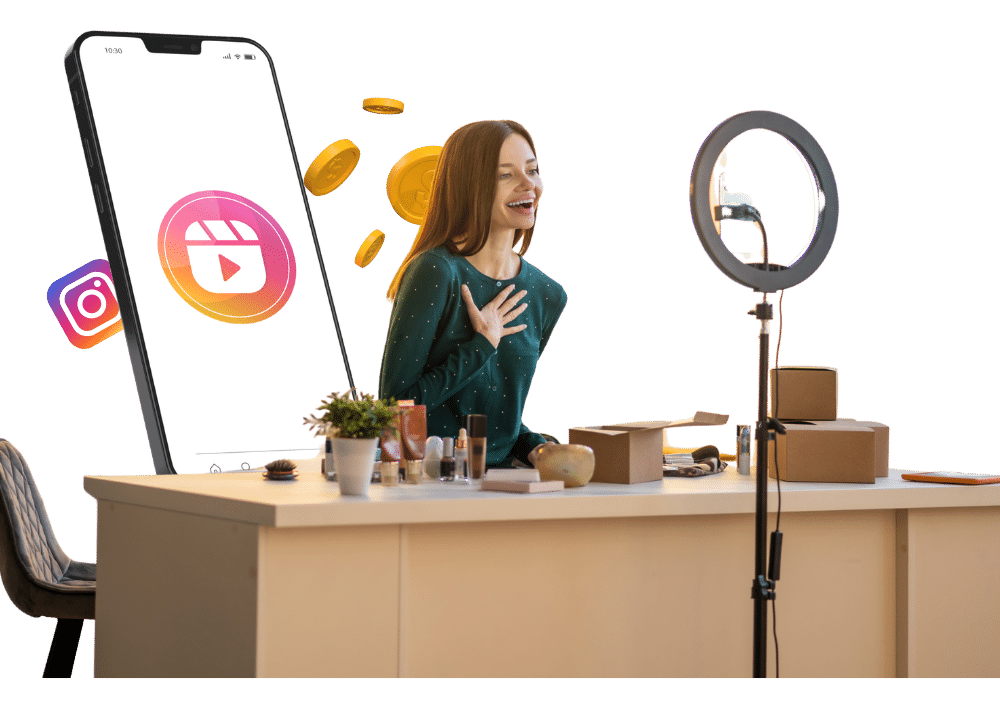 Instagram influencer monetization methods including sponsored posts, affiliate links and collaborations