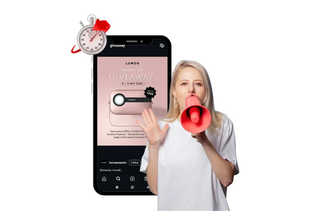 A high-impact Instagram giveaway post signaling the final chance to enter, creating urgency and boosting last-minute participation