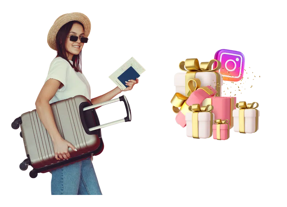 A festive Instagram giveaway post tailored to seasonal events and niche audiences, designed to maximize engagement and relevance